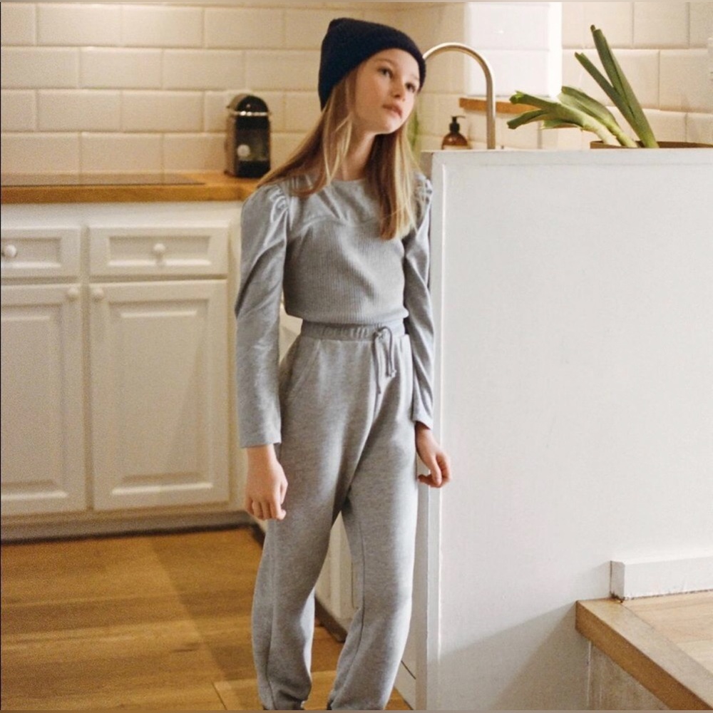 NWT ZARA GIRLS COMBINATION RIBBED TOP 13-14 Years